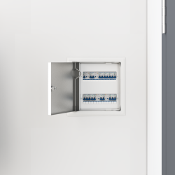 Hozzáférési panel 2 pcs fehér 20 x 20 cm acél