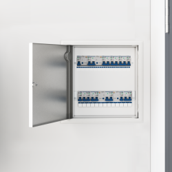 Hozzáférési panel fehér 30 x 30 cm acél