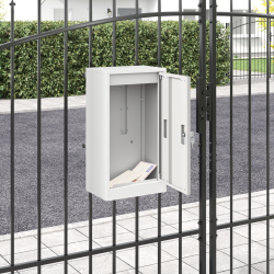 Postaláda fehér 30 x 23 x 55 cm acél