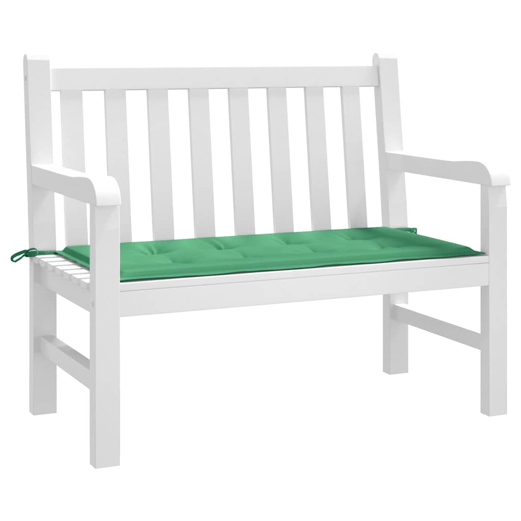 Zöld oxford szövet kerti pad párna 100 x 50 x 3 cm