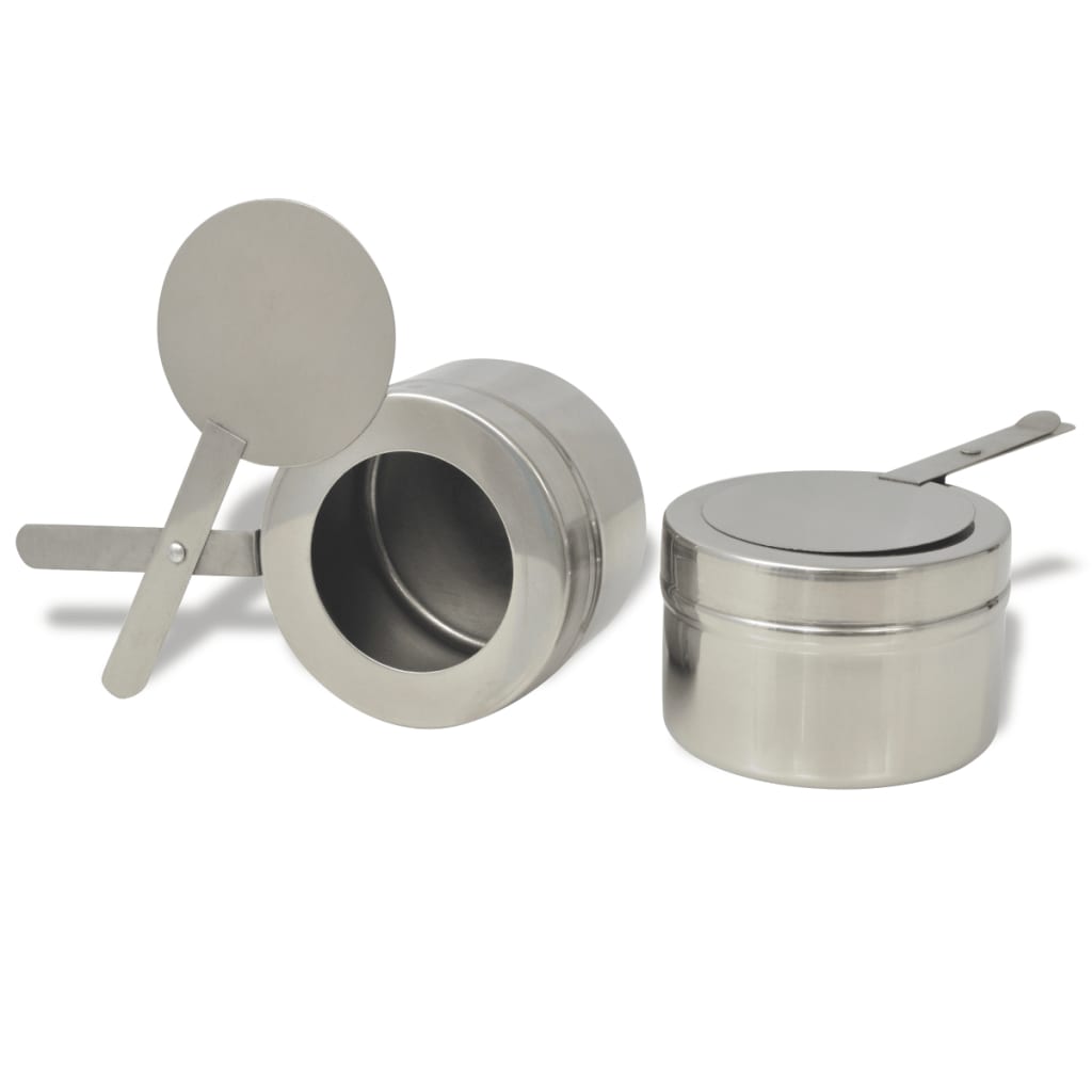 4 részes rozsdamentes acél chafing készlet