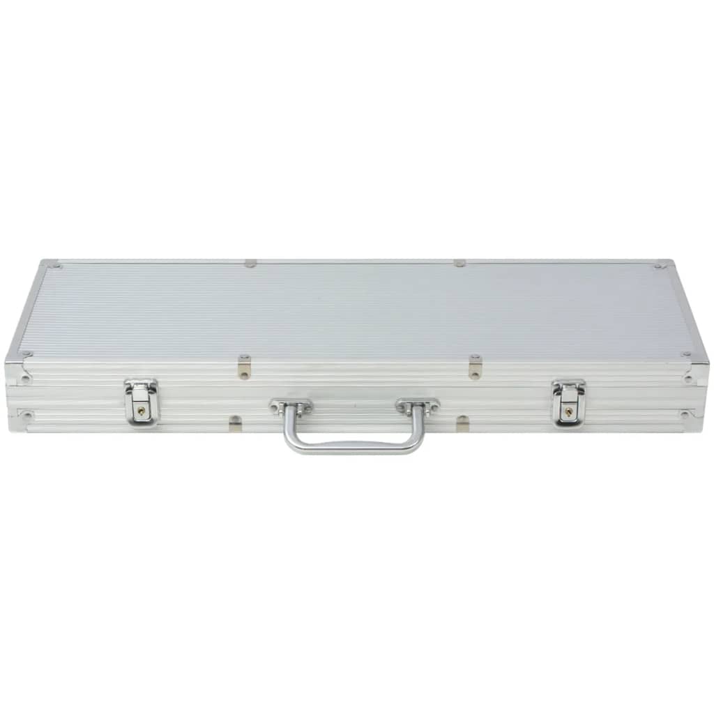 Pókerkészlet 500 alumíniumzsetonnal