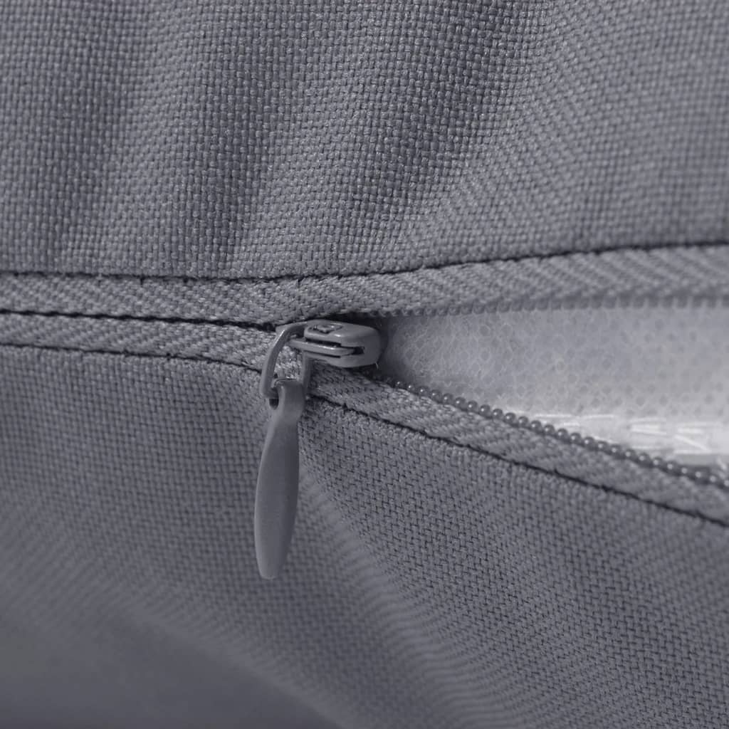 4 db szürke kültéri párna 45 x 45 cm