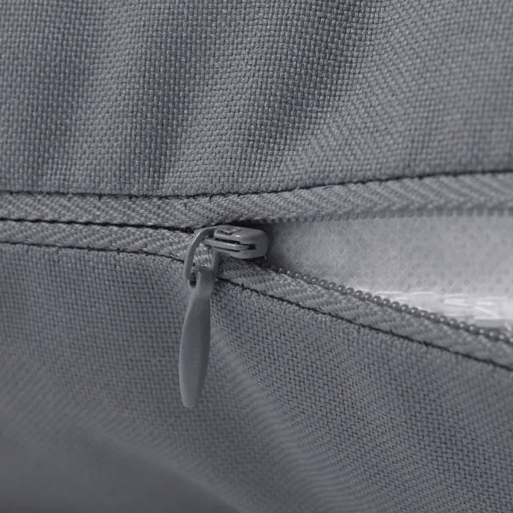 2 db szürke kültéri párna 60 x 40 cm