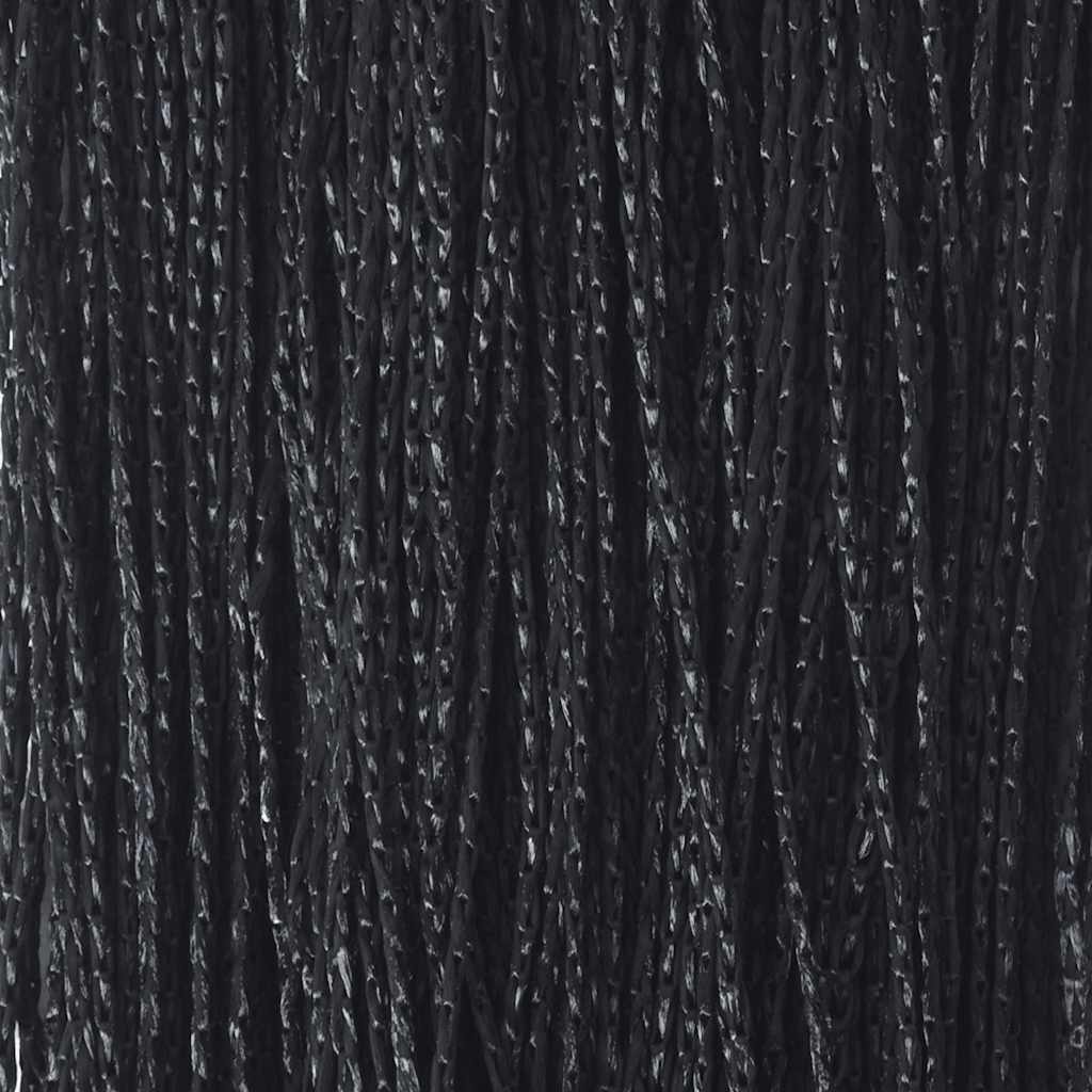 2 db fekete zsinórfüggöny 100 x 250 cm