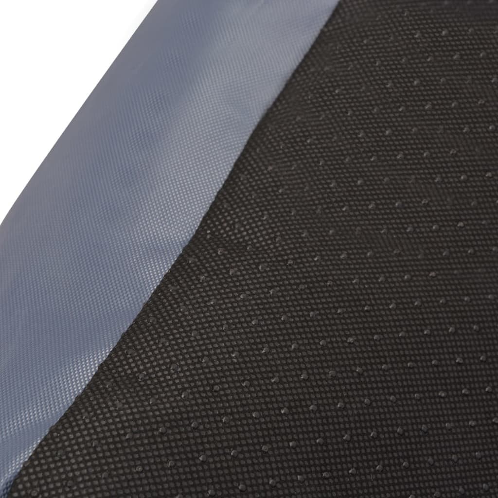 Kutyaágy bélelt párnával szürke xxl