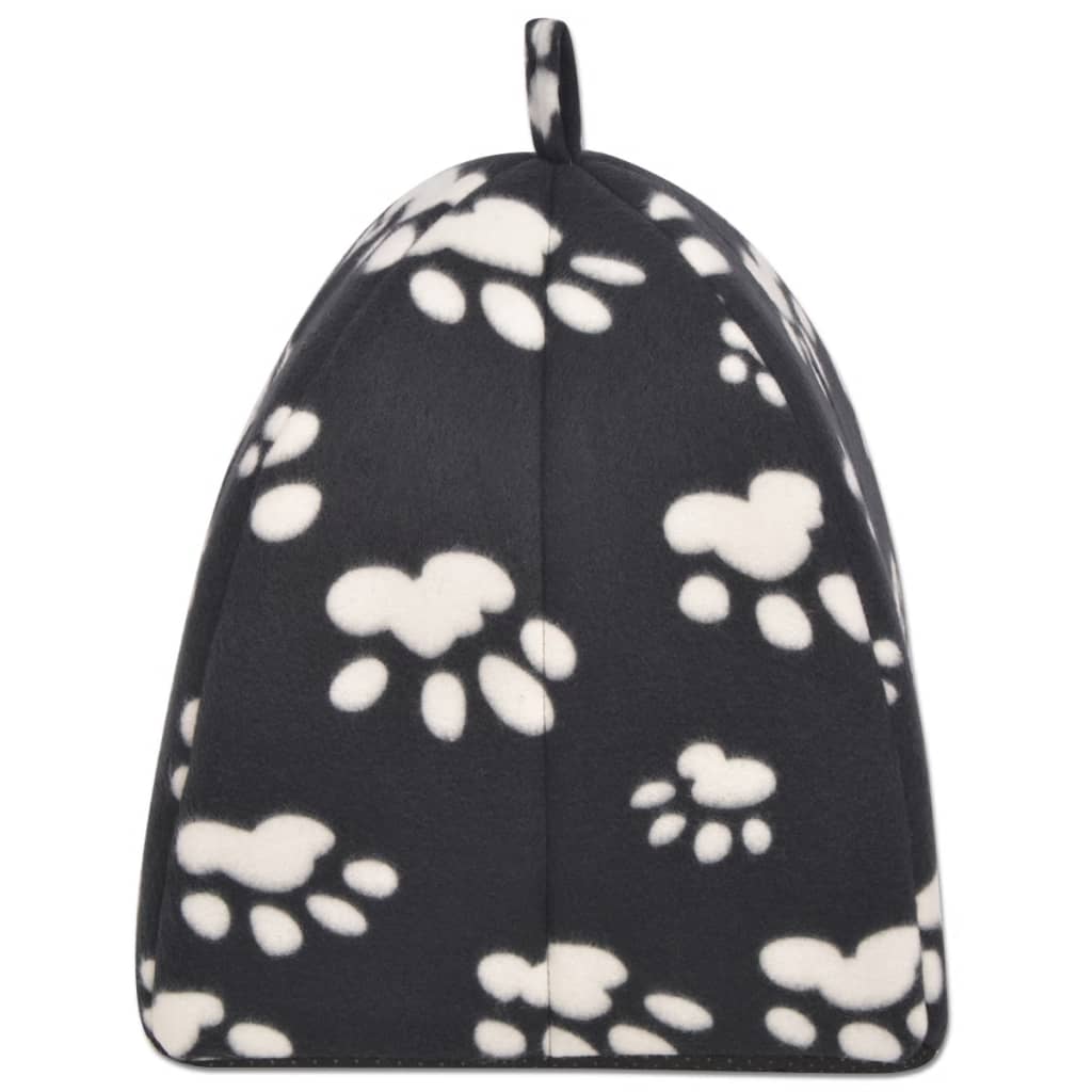 L-es méretű fekete macskaágy