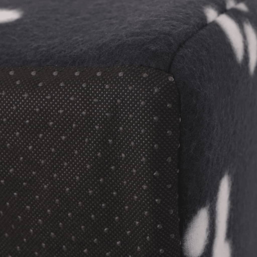 L-es méretű fekete macskaágy