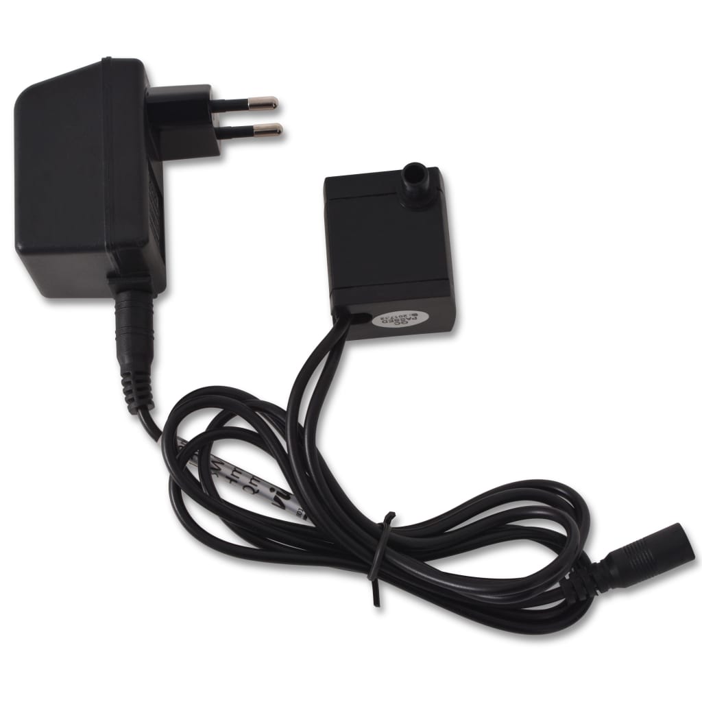 Beltéri szökőkút led-megvilágítással, polyresin