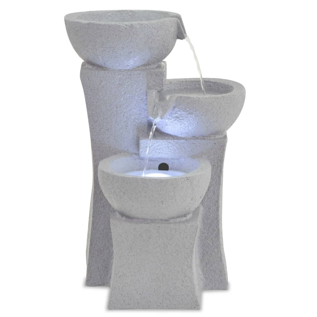 Beltéri műgyanta szökőkút led megvilágítással Beltéri műgyanta szökőkút led megvilágítással