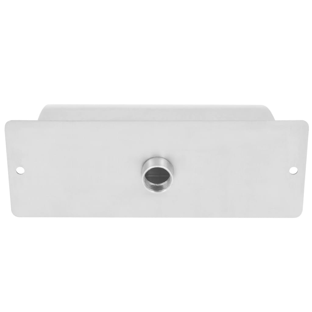 Ezüstszínű rozsdamentes acél medence-szökőkút 30 x 9 x 26 cm Ezüstszínű rozsdamentes acél medence-szökőkút 30 x 9 x 26 cm