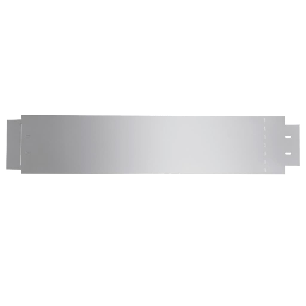15 db galvanizált acél gyepkerítés 100 x 20 cm 15 db galvanizált acél gyepkerítés 100 x 20 cm