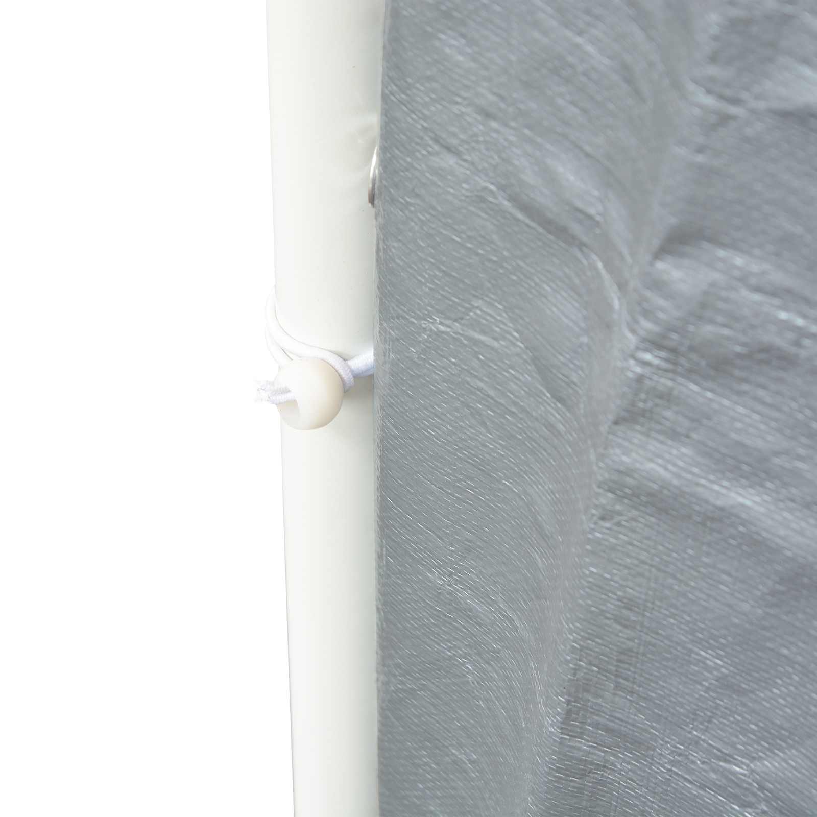Sátor textil váz nélkül szürke 12 x 6 m pe