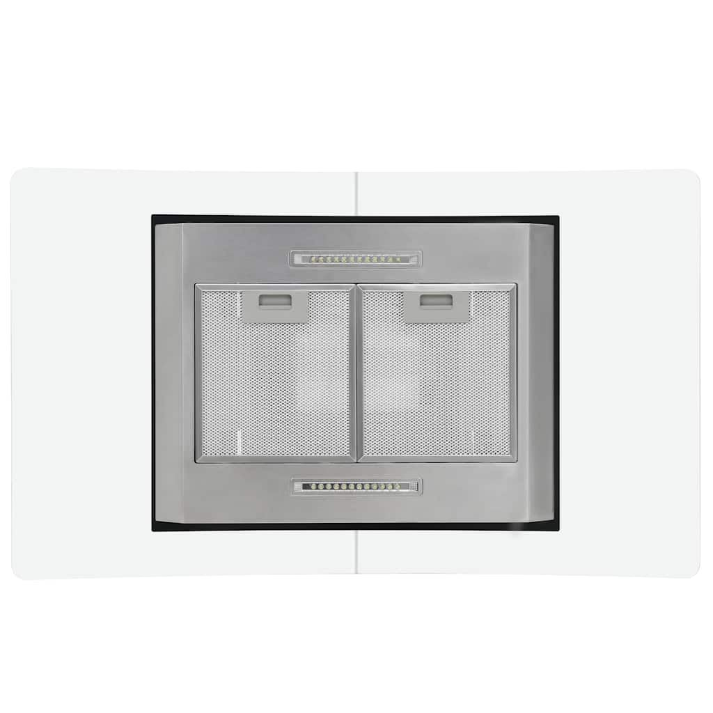 Érintős sziget páraelszívó lcd-kijelzővel 90 cm 756 m³/óra led
