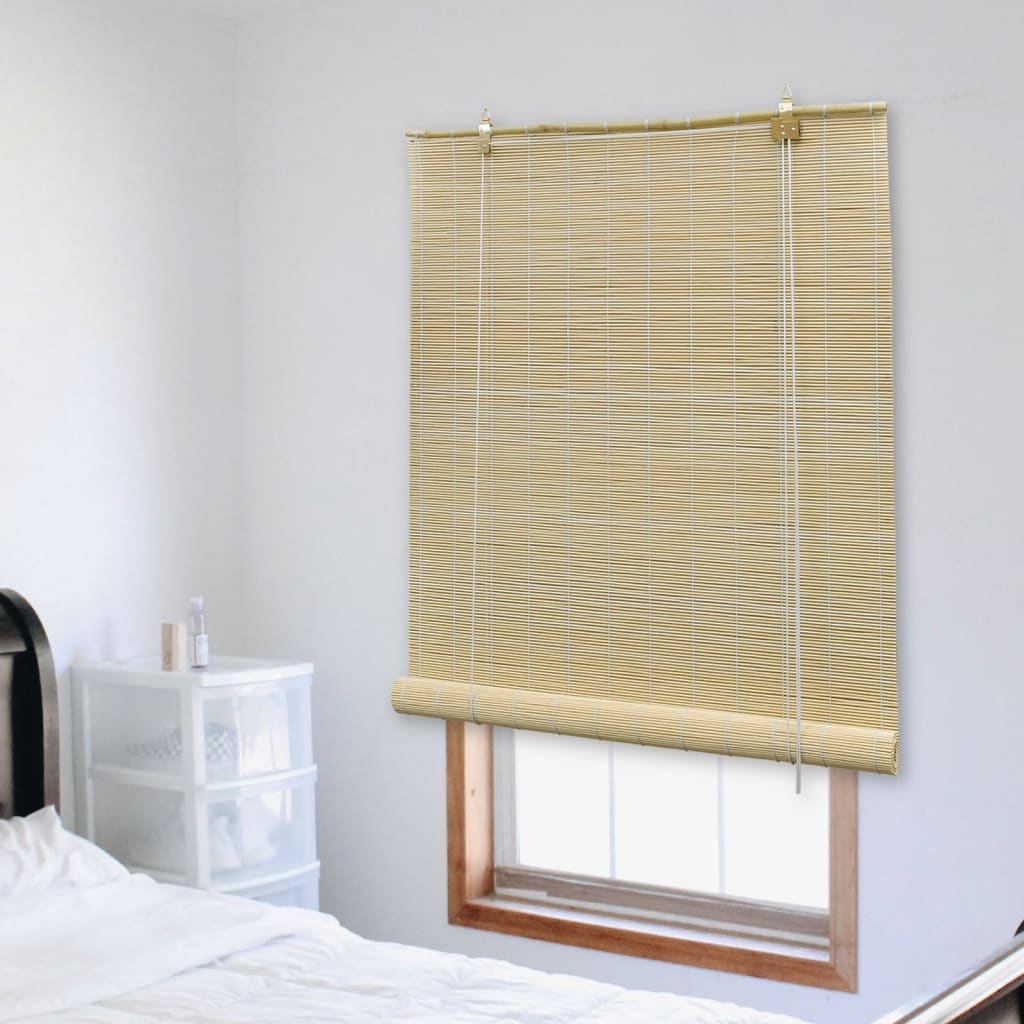 Természetes színű bambuszroló 80 x 220 cm