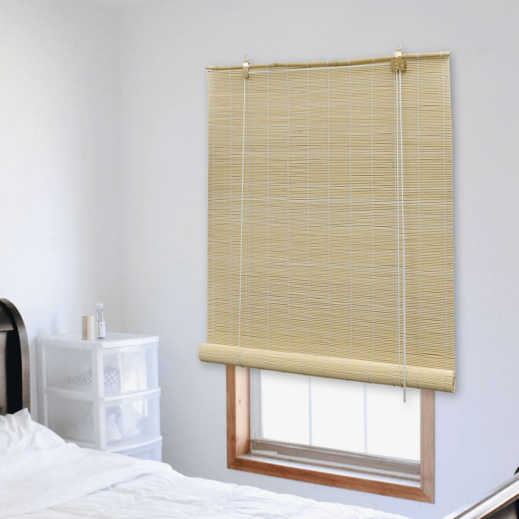 Természetes színű bambuszroló 100 x 220 cm