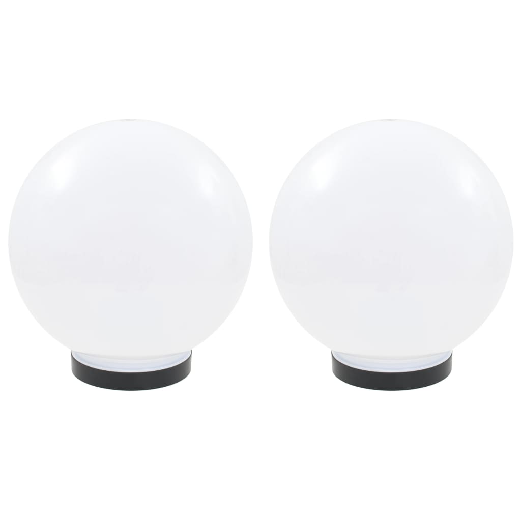 2 db led gömblámpa 25 cm pmma