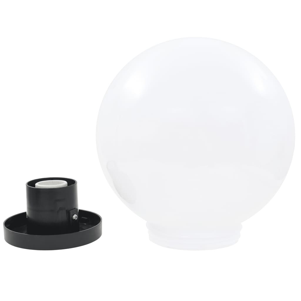2 db led gömblámpa 25 cm pmma