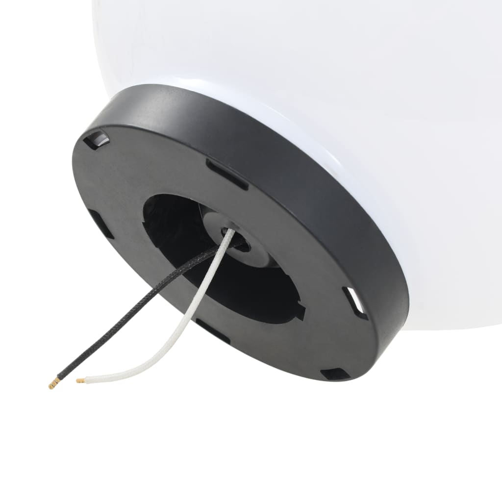 2 db led gömblámpa 25 cm pmma