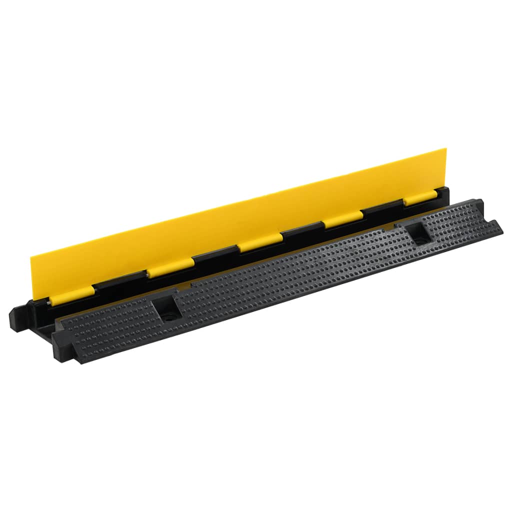 2 db 1 csatornás gumi kábelvédő rámpa 100 cm 2 db 1 csatornás gumi kábelvédő rámpa 100 cm
