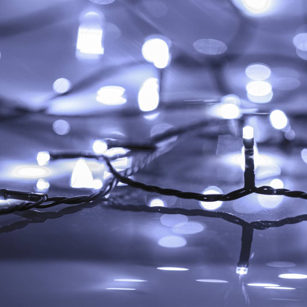 1000 led-es kültéri/beltéri fényfüzér ip44 100 m hideg fehér