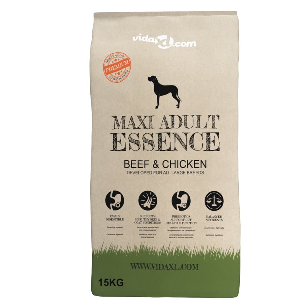 2 db „maxi adult essence beef & chicken” prémium kutyatáp 30 kg 2 db „maxi adult essence beef & chicken” prémium kutyatáp 30 kg