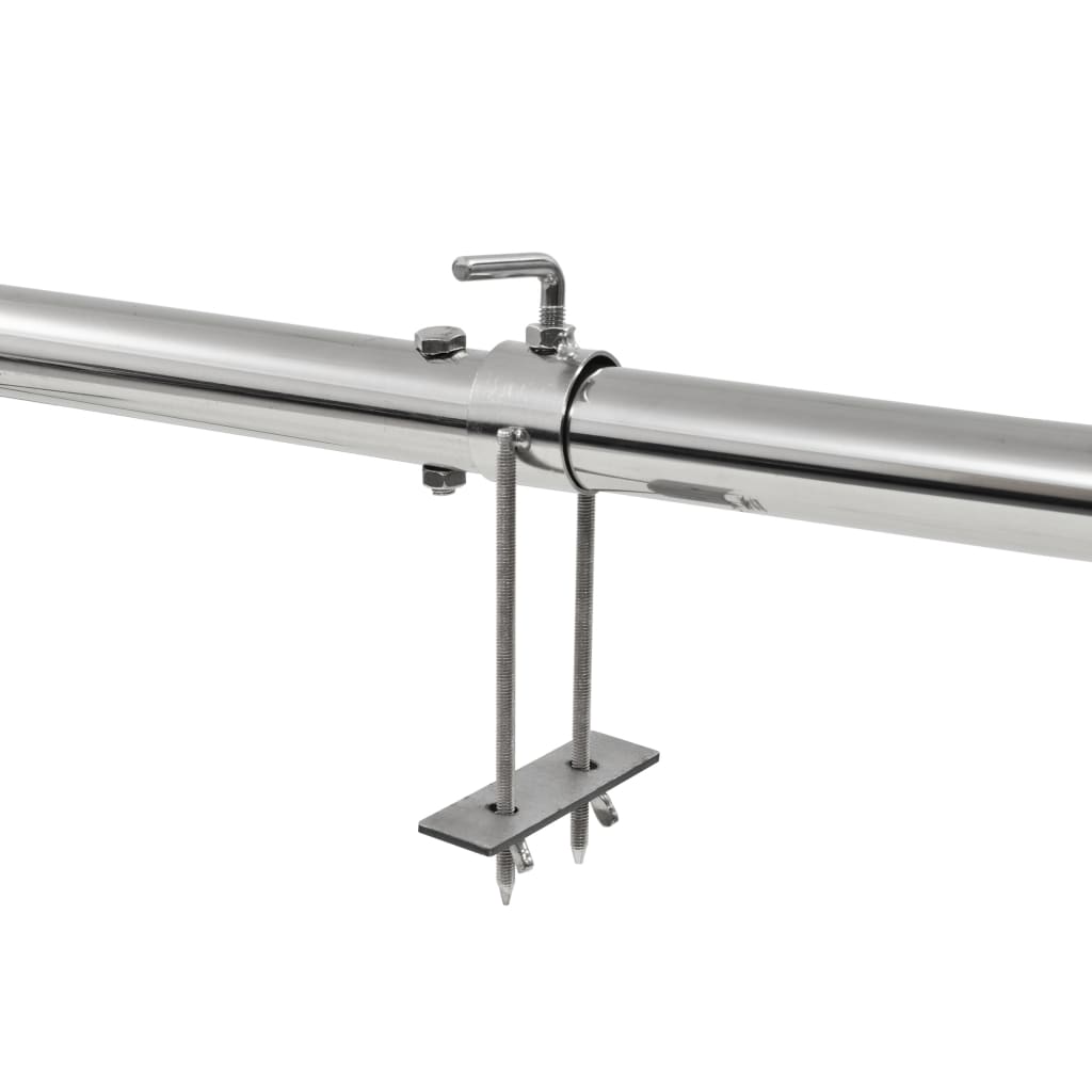 Automatikus motoros rozsdamentes acél grillnyárs 207x45x81 cm