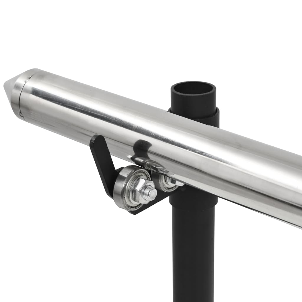 Automatikus motoros rozsdamentes acél grillnyárs 207x45x81 cm