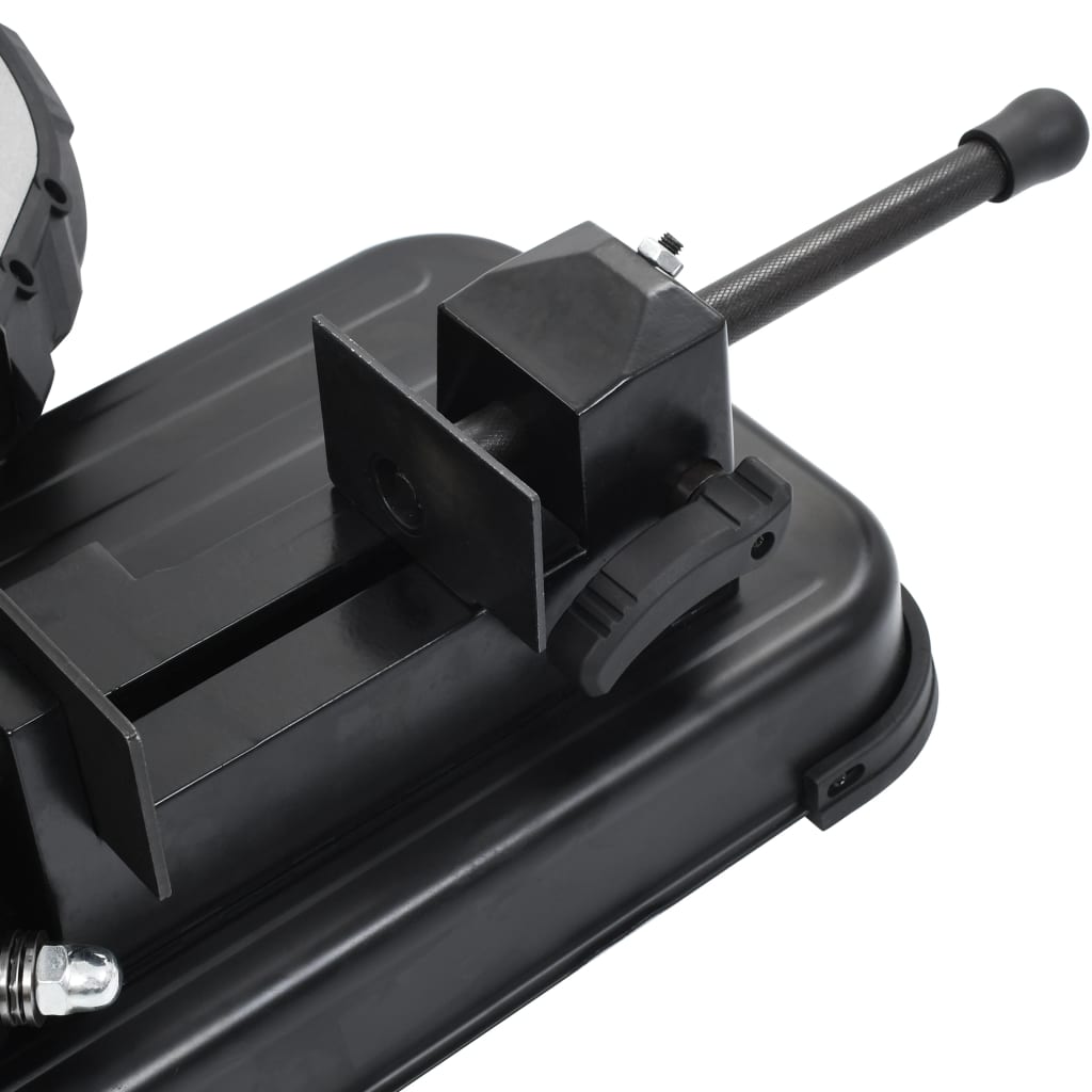 Acél szalagfűrész alapzattal és hordozható táskával