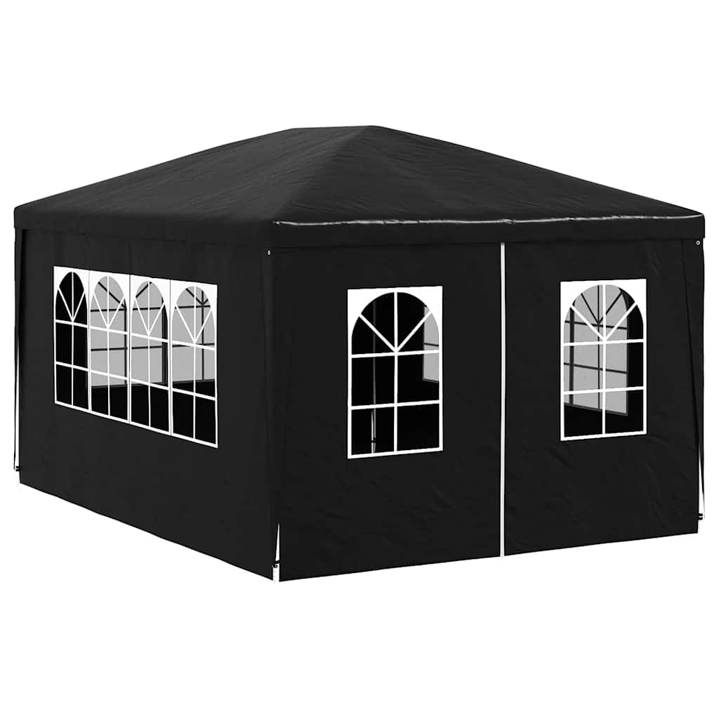 Antracitszürke partisátor 3 x 4 m
