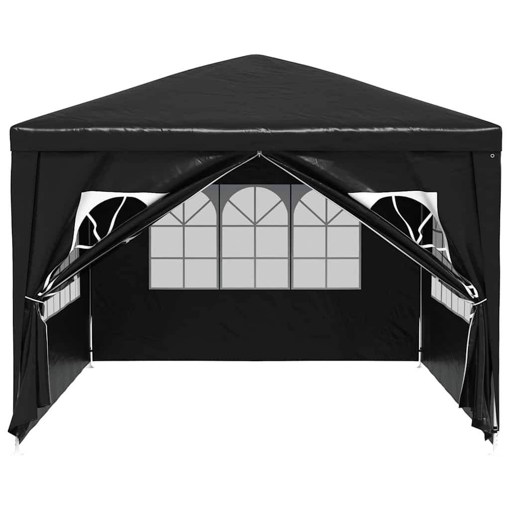 Antracitszürke partisátor 3 x 4 m
