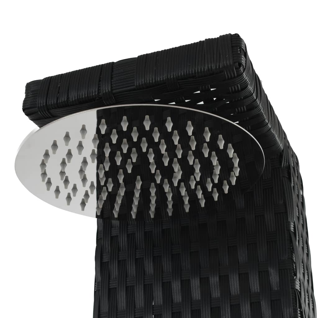 Polyrattan wpc kerti zuhany