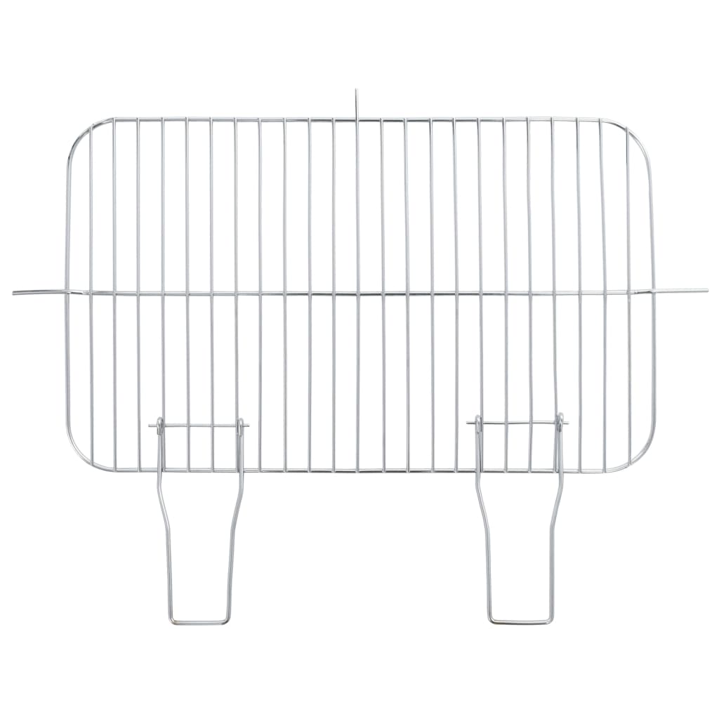 Faszenes grillezőállvány kerekekkel