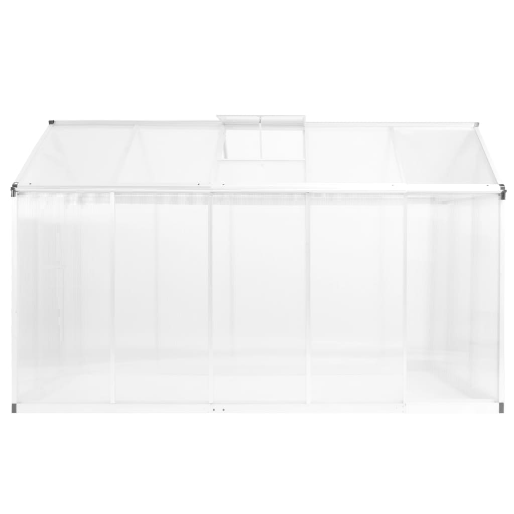 Alumínium melegház 302 x 190 x 195 cm 11,19 m³