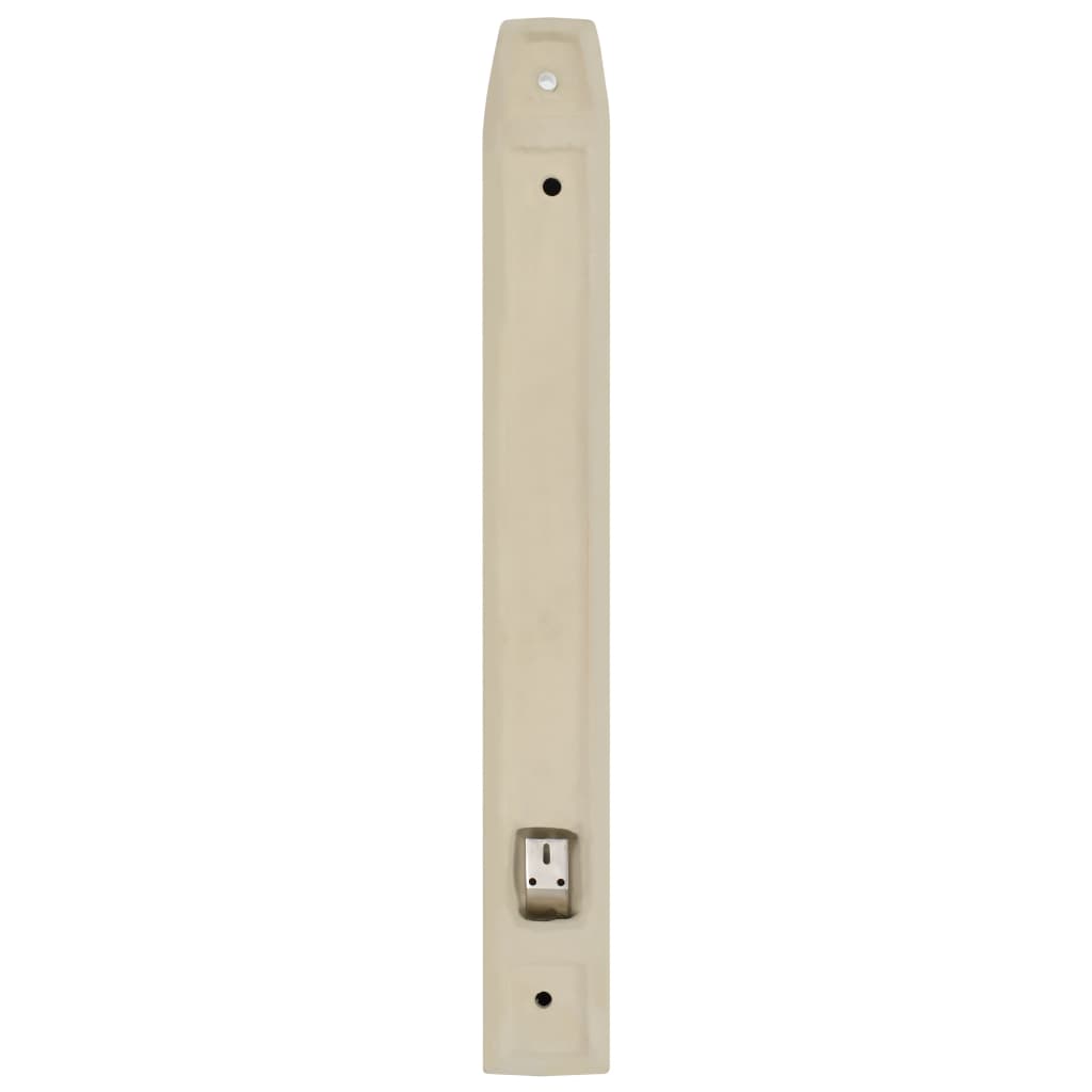 Falra szerelhető fehér kerámia piszoárelválasztó fal