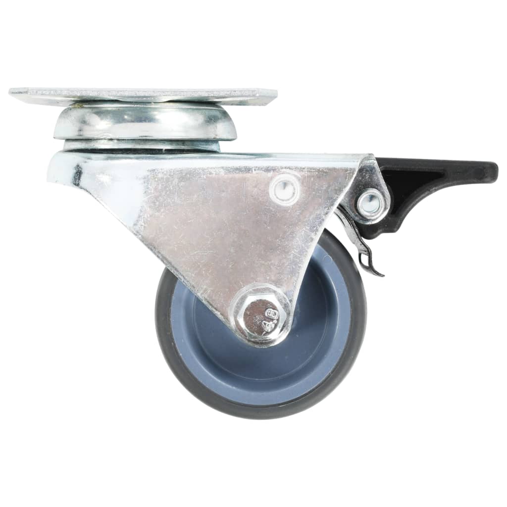 Dupla kerekes önbeálló görgő 4 db 50 mm