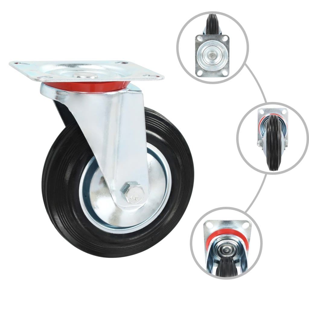 4 db önbeálló görgő 160 mm
