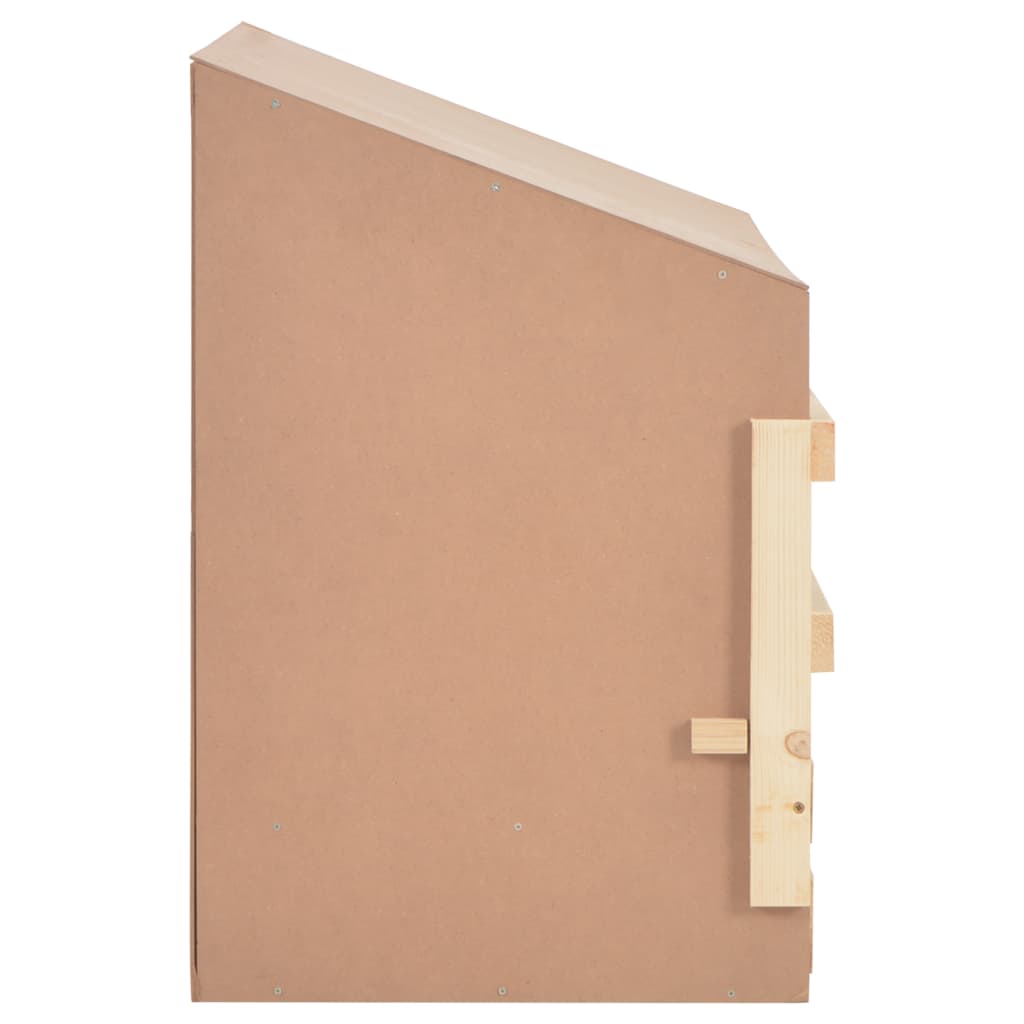 Vidax 4 rekeszes tömör fenyőfa tojófészek 106 x 40 x 59 cm