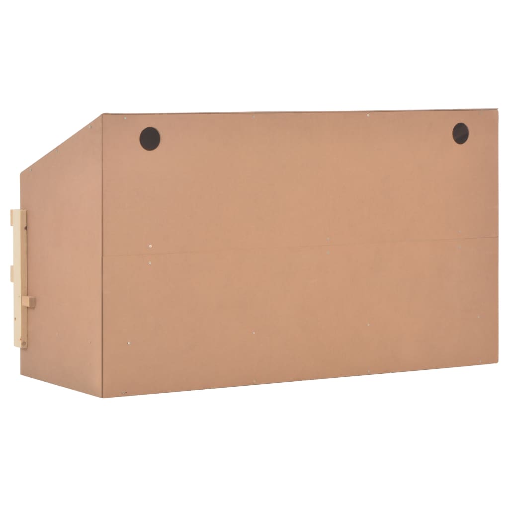 Vidax 4 rekeszes tömör fenyőfa tojófészek 106 x 40 x 59 cm