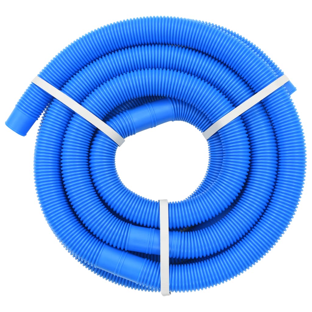Kék medencetömlő szorítóbilincsekkel 38 mm 6 m Kék medencetömlő szorítóbilincsekkel 38 mm 6 m