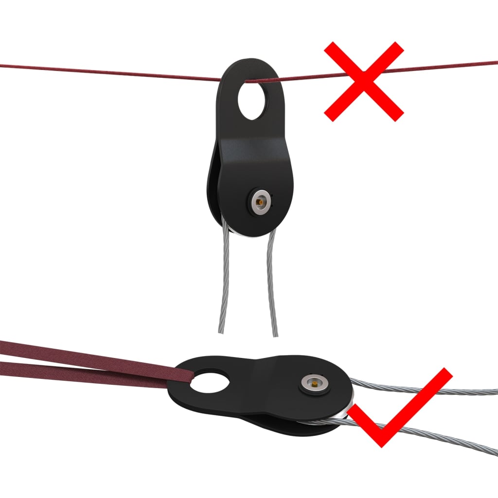 Acél emelőcsiga 10 tonna