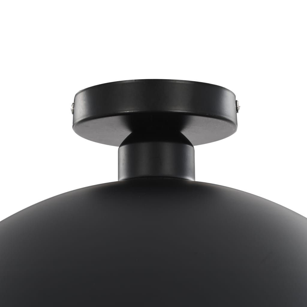 2 darab fekete-arany félgömb alakú mennyezeti lámpa e27