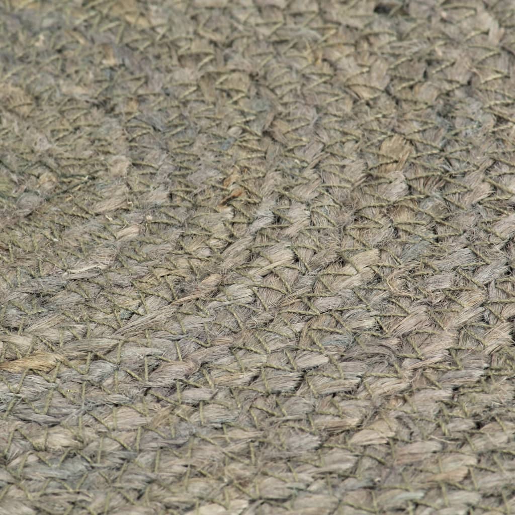 4 db sima szürke kerek jutaalátét 38 cm