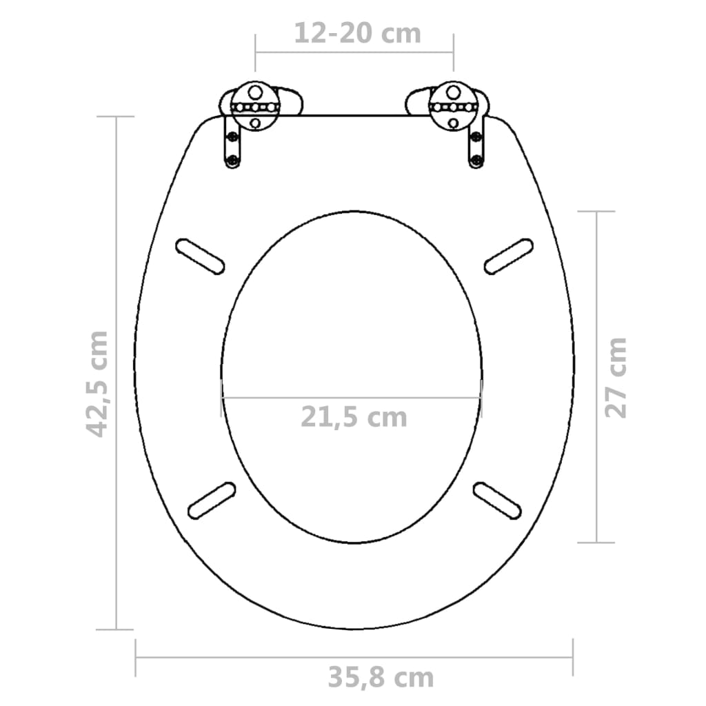 2 db fekete mdf wc ülőke lassan csukódó fedéllel 2 db fekete mdf wc ülőke lassan csukódó fedéllel