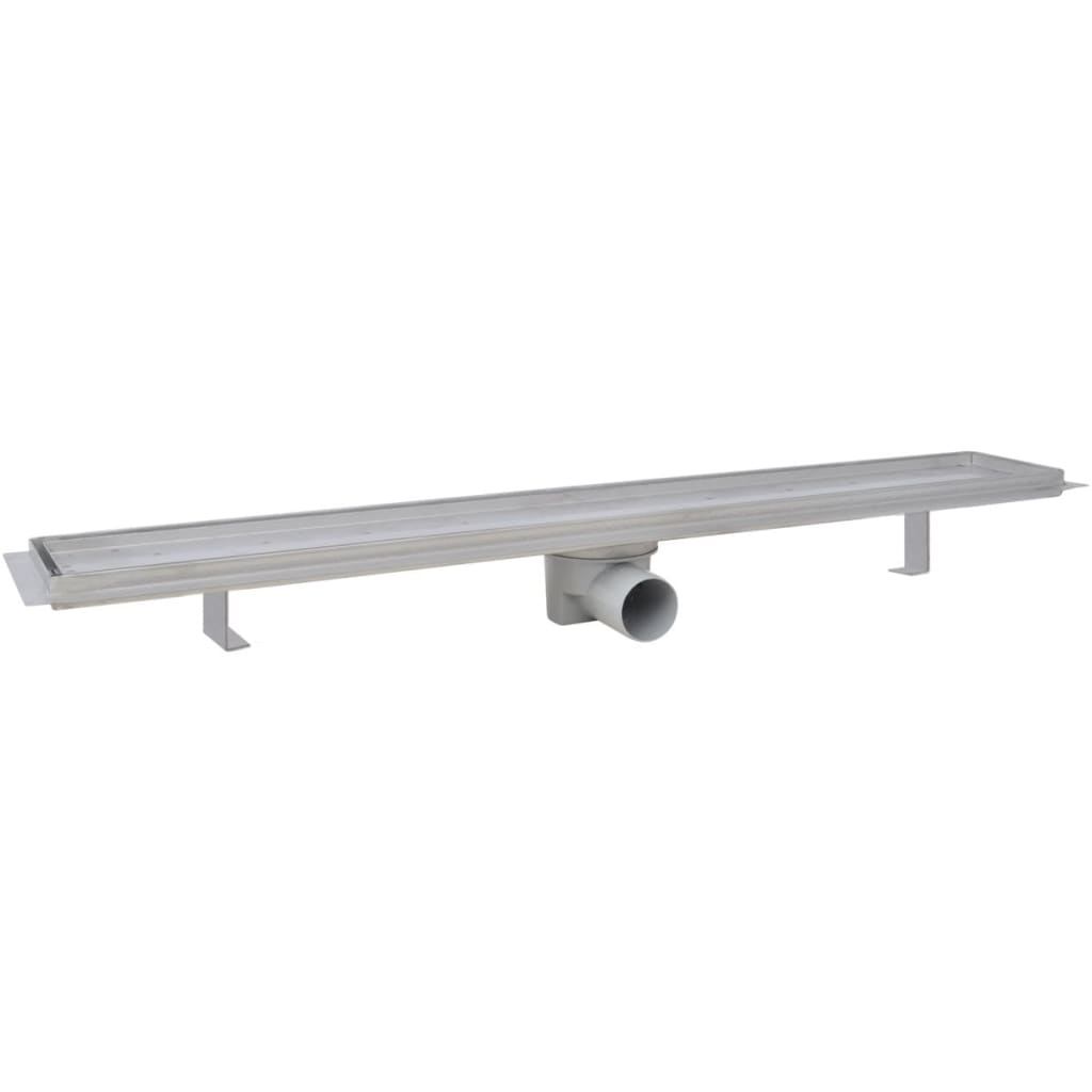 2 db lineáris rozsdamentes acél zuhany lefolyó 830 x 140 mm 2 db lineáris rozsdamentes acél zuhany lefolyó 830 x 140 mm