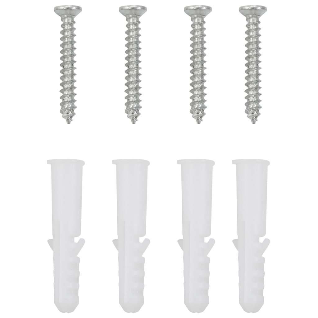 Fekete edzett üveg konyhai falburkoló 90 x 50 cm