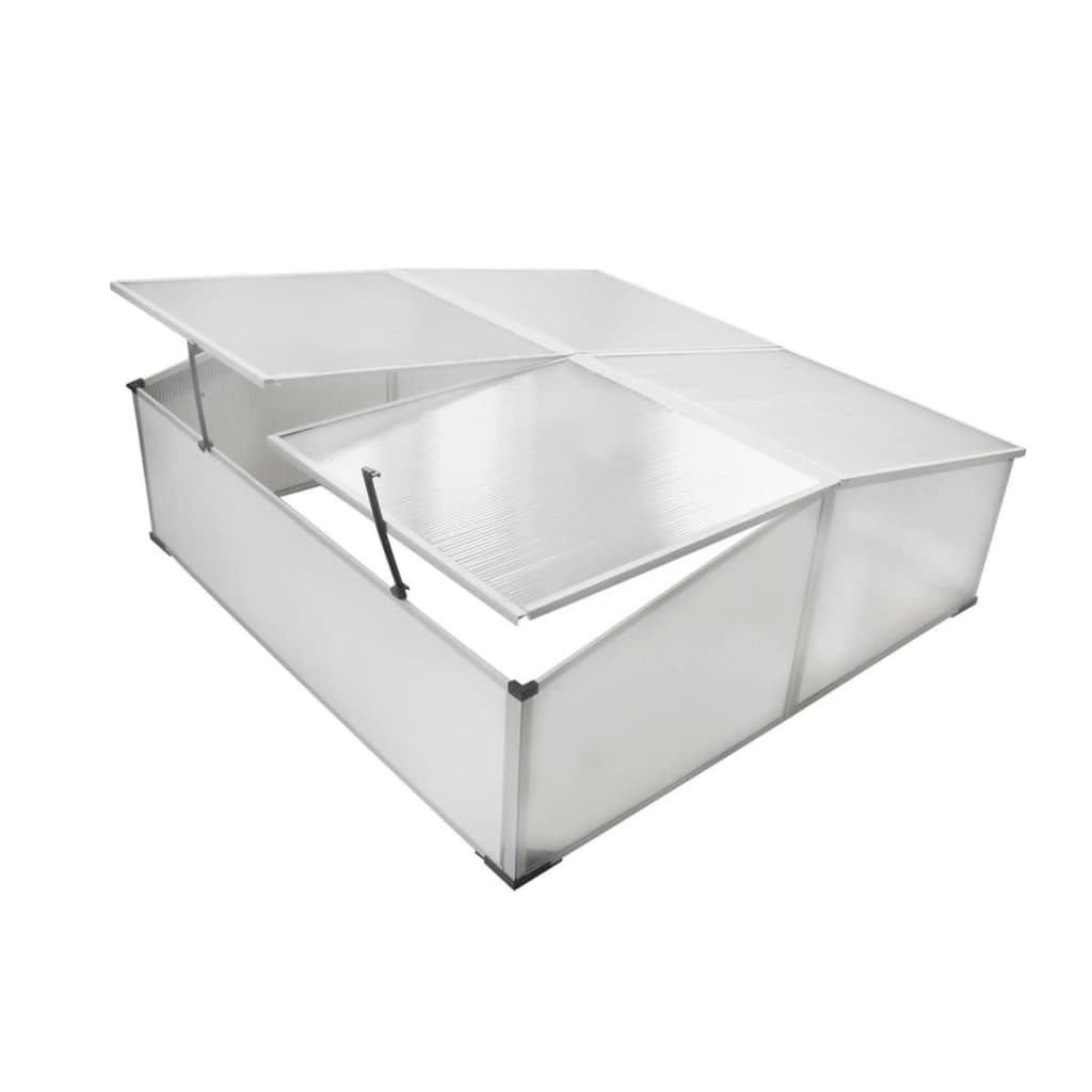 Üvegház 4 fedél 108x41x110 cm