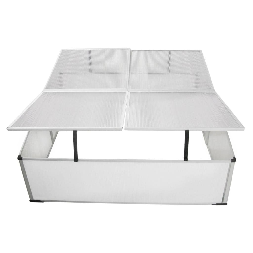Üvegház 4 fedél 108x41x110 cm