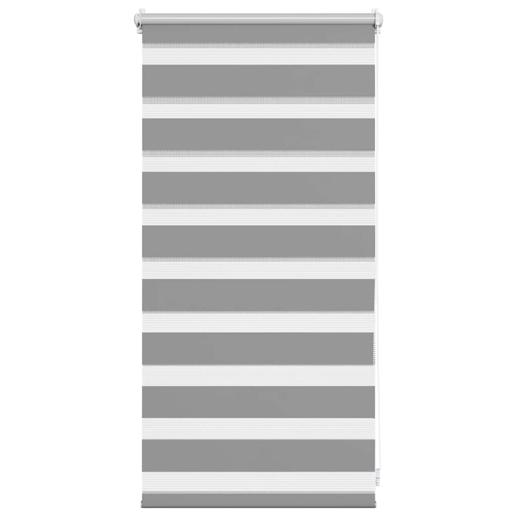 Szürke zebra roló 40,9 x 100 cm szövet szélesség 36,7 cm