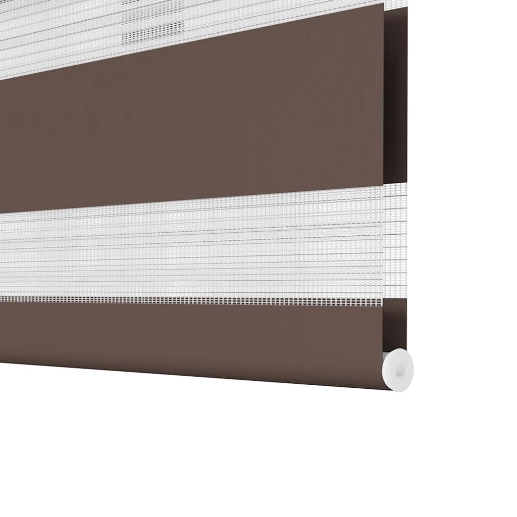 Zebra roló 60,9 x 120 cm, szövetszélesség 56,7 cm, kávébarna